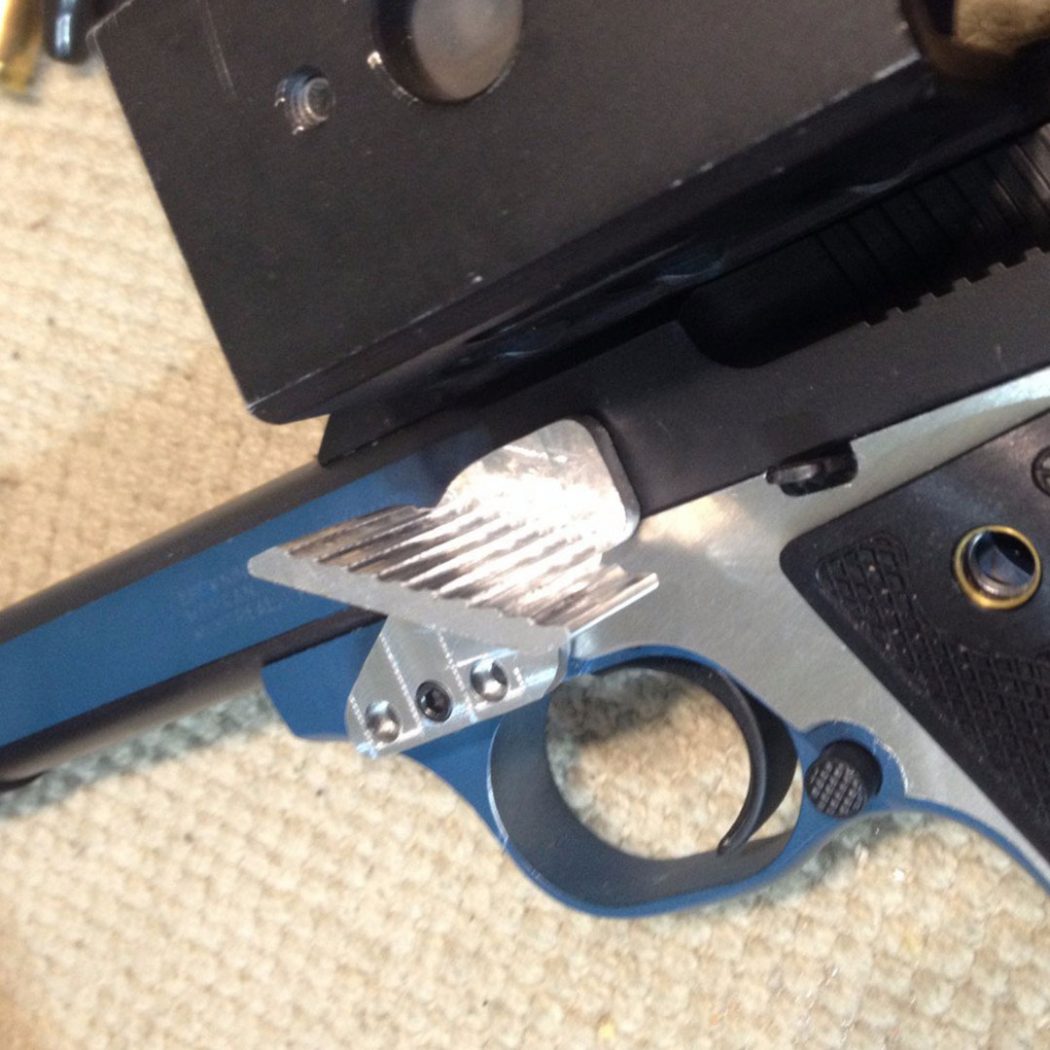 Browning Buckmark Thumbrest Striplin Custom Gunworks