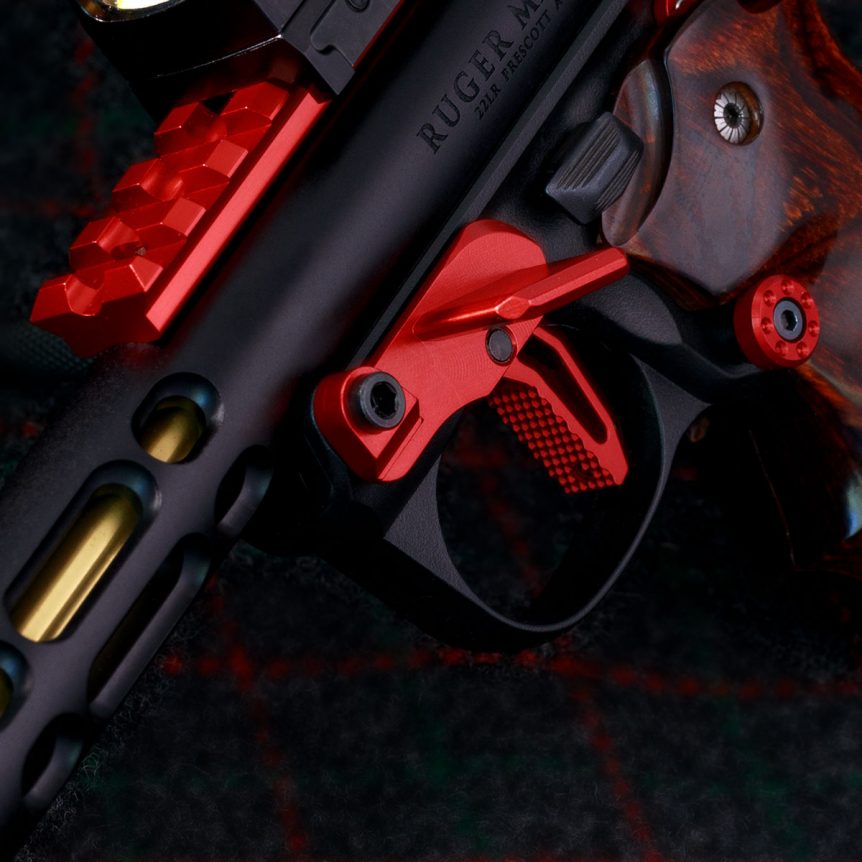 ruger-mark-iv-22-45-thumbrest-striplin-custom-gunworks